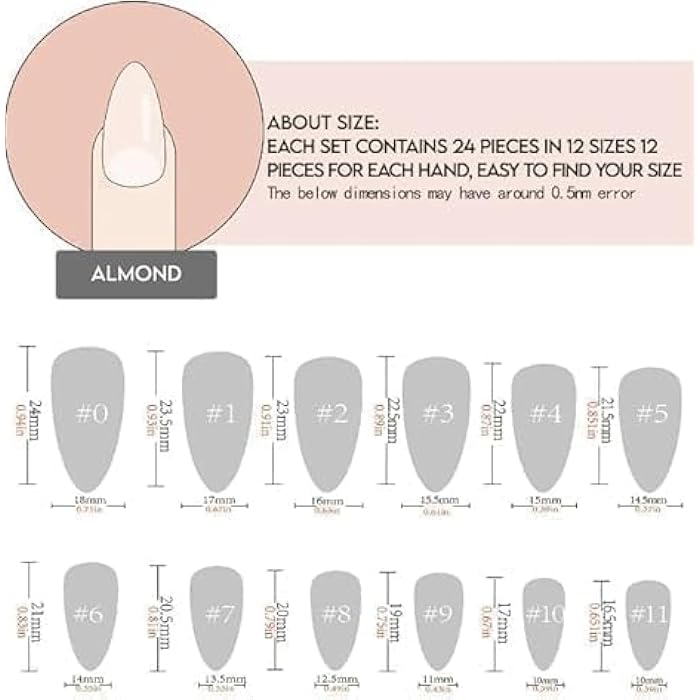 cats PRESS ON gel NAILS-12 pcs Medium Long -easy prsee on- Perfect For Parties, Comes With 1 SHEET DOUBLE FACE GLUE - MIRROR RED COLOR - Image 2